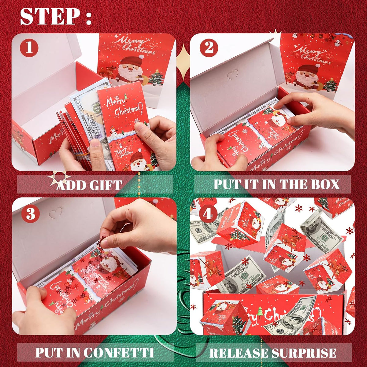Money Surprise Explosion Box