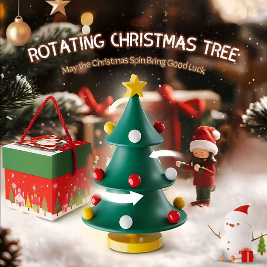 Rotating 3D Christmas Tree Toy