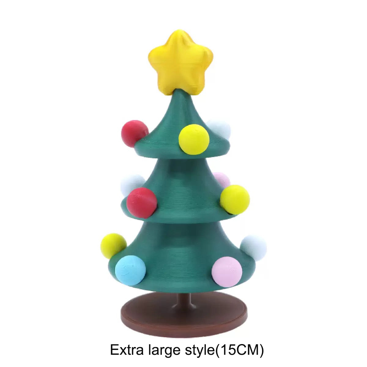 Rotating 3D Christmas Tree Toy